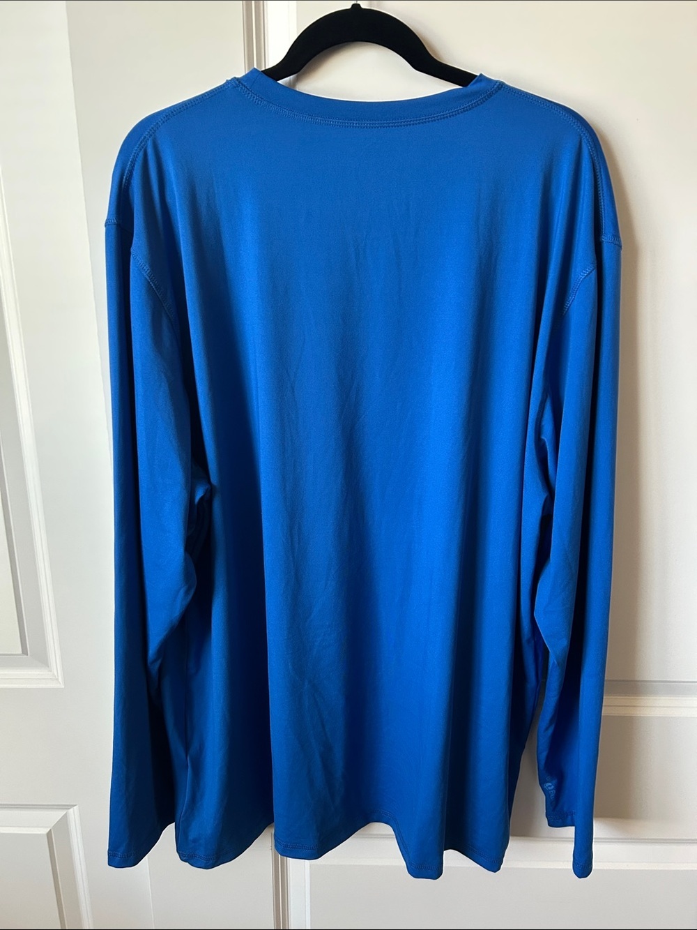 NWT Hang Ten Men's Long-Sleeve Performance Tee in Royal Blue XXL - Picture 3 of 7
